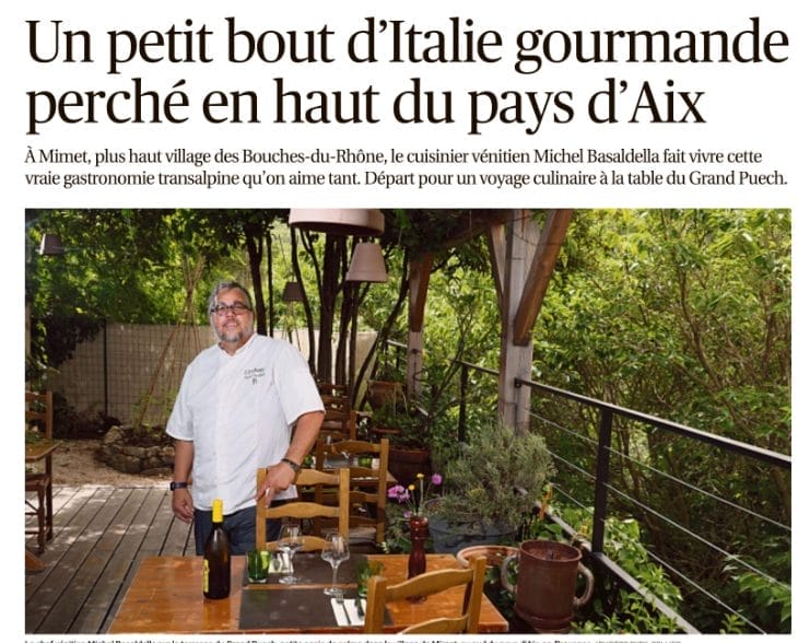 Article La Provence 26-07-2024